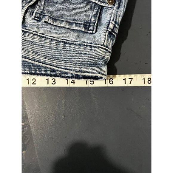 High-Rise Straight Leg Blue Denim Jeans Size 12 Style & Co - Picture 6 of 10